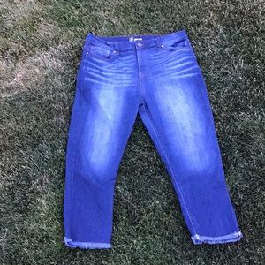 NoBo high rise, ankle, jeans